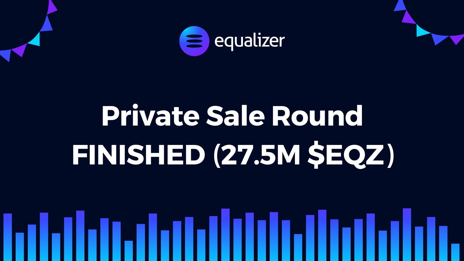 Equalizer private sale 27,5 triệu token EQZ, chuẩn bị IDO trên Ignition và ZeroSwap 1 Equalizer private sale 27,5 triệu token EQZ, chuẩn bị IDO trên Ignition và ZeroSwap