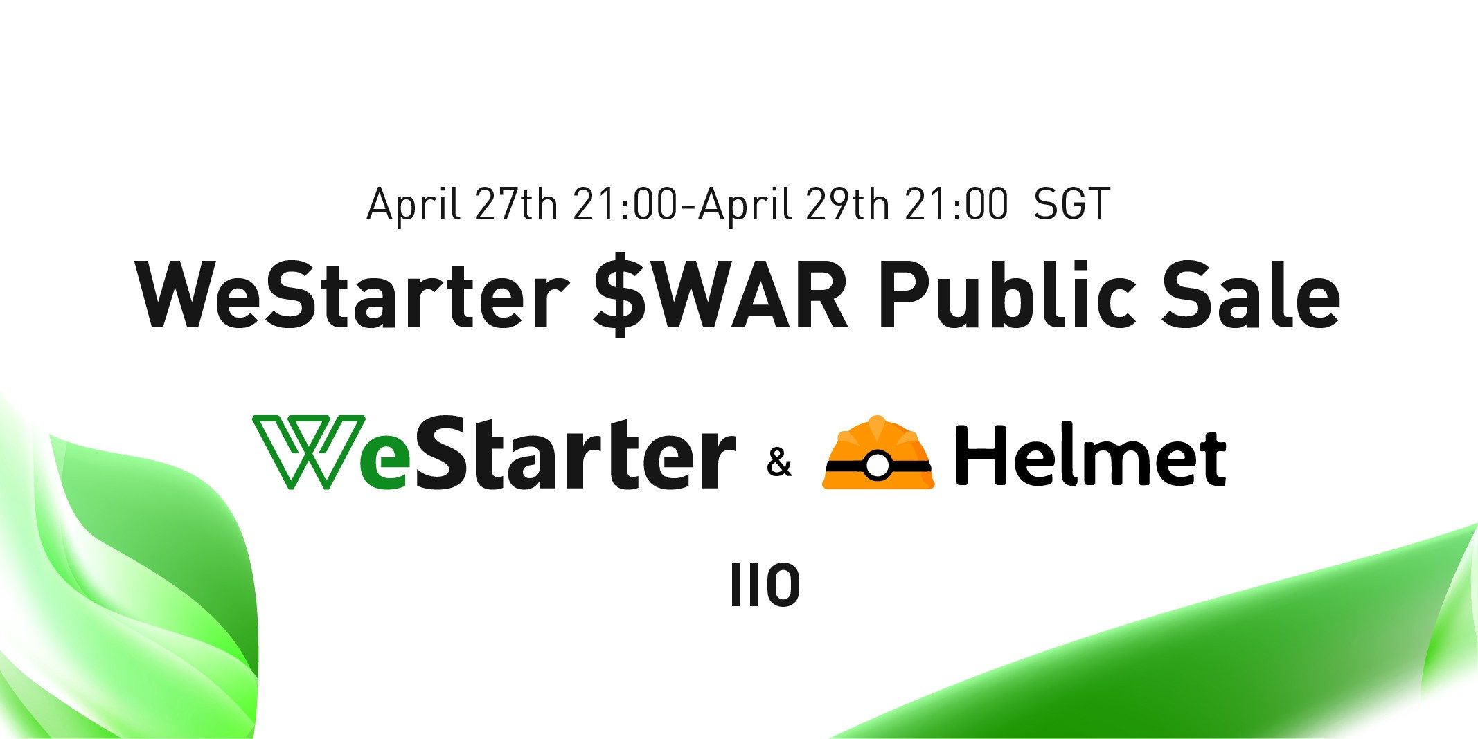 WeStarter (WAR) sẽ tổ chức IIO trên Helmet