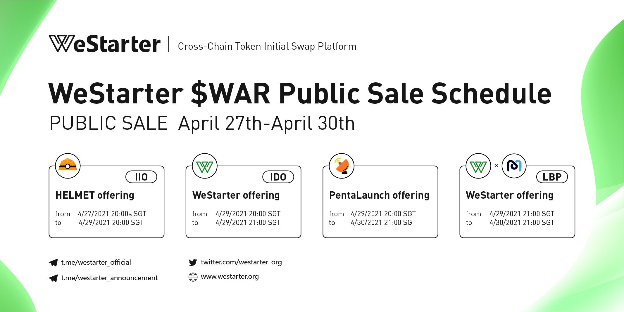 Hướng dẫn Cách tham gia mua public sale WeStarter (WAR) 2